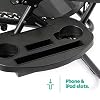 LIVIVO 1pc Clip On Cup Holder for Sun Lounger - Sturdy Camping Chair Cup Holder, Drink and Phone Slots - Easy to Use Cup Holders for Sun Lounger, Zero Gravity Chair - Outdoor, Beach & Fishing #3