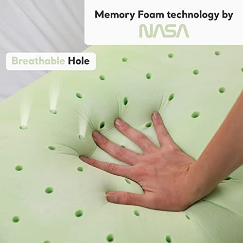 KIZZEN Memory Foam Pillow for Side Back And Stomach Sleepers.Ventilated Design, Orthopedic Pillow for Neck Support Made In EU Oeko-Tex Certified Bed Pillow 40x60x13 Cm.