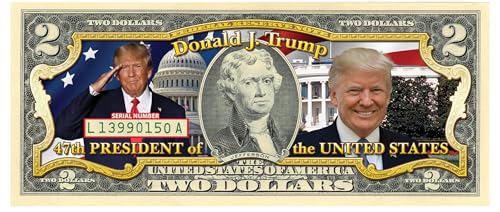 The President Donald Trump Official Colorized Coin & Currency Collection - 47th President