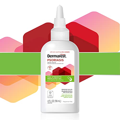 Dermarest Psoriasis Medicated Treatment Gel, Dermatologist Tested, 4 Ounces,?(Pack Of 6) #TOP3