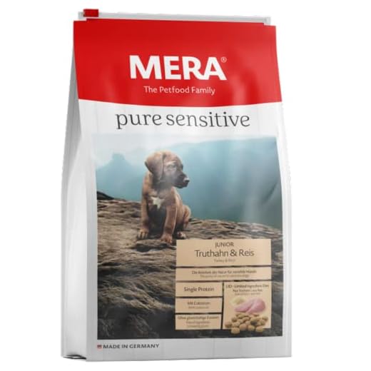 MeraDog Pure Sensitive Junior Truthahn & Reis 1kg