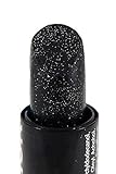 Stargazer. Labial de color negro con purpurina Stargazer, estilo gótico emo punk
