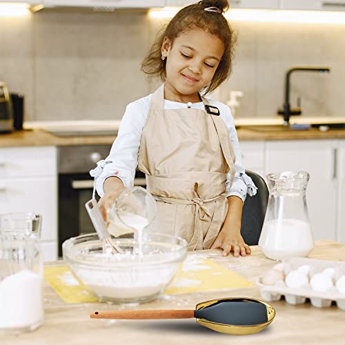 Hasense Spoon Rest For Stove Top, Ceramic Gold Spoon Holder For Stove Top And Kitchen Counter, Large Stable Heat-Resistant Utensil Rest For Cooking, Spatula Ladles Tongs, Home Kitchen Decor, 1 Pc #TOP6