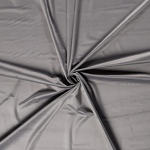 Velours soyeux gris foncé de 10 mètres pour canapé et ambiance cocooning