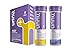 Nuun Rest: Relaxation & Rest Aid Drink Tablets, Lemon Chamomile and BlackBerry Vanilla Mixed Pack, Muscle Relaxer, Stress Relief, Sleep & Recovery Supplement, Box of 2 Tubes (20 Servings)