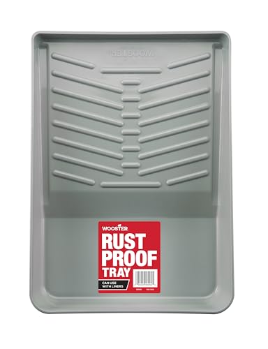 Wooster Brush BR549-11" Deluxe Plastic Tray, 11-Inch , Grey