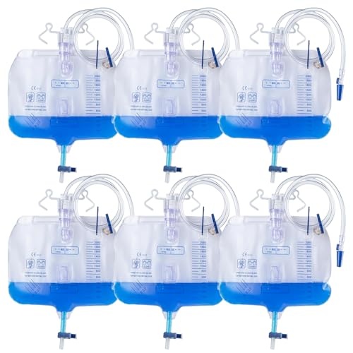 Poche pour jambes et lit de 2000 ml pour un drainage urinaire nocturne serein et sans fuite