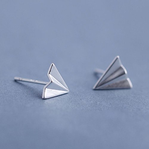 Boucles d'oreilles avion argent 925 Helen de Lete cadeau idéal - 4