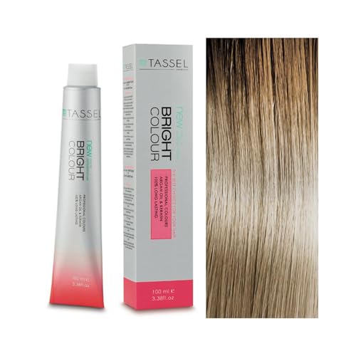 8.31 Rubio Claro Dorado Ceniza - Tinte con Aceite de Argán y Queratina 100 ml - Tassel