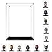Produktbild BOOVAX Acryl Vitrine für [Lego Helm] - Acryl Klar Schaukasten für 75277 75276 75304 76165 76187 75349 75350 75351 75408 - 20x20x24cm (Nur Vitrine)
