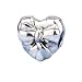 Produktbild PANDOCCI 2018 Mutter Tag Geschenk Brilliant Heart Bow Bead 925 Silber DIY passt für Original Pandora Armbänder Charm Modeschmuck