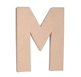 Darice 2861-M Paper Mache Letter 12Inx1.5In
