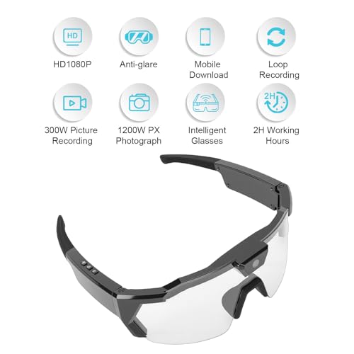GOWENIC vp6d049acg Cámara en Gafas 12MP 1080P miniatura 2