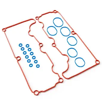 TEZAU Valve Cover Gasket Set for 4.0L V6 (fits specified Ford/Mazda/Land Rover models)