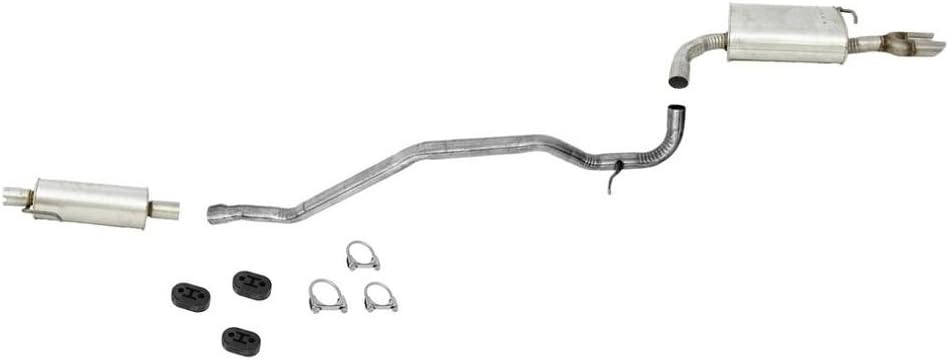 Exhaust System Pipe Resonator Muffler Replacement Parts for Ford Fusion Milan 2006 2007 2008 2009