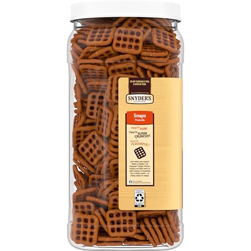 Image of Snyder's of Hanover Pretzel Snaps, 24 Oz Canister