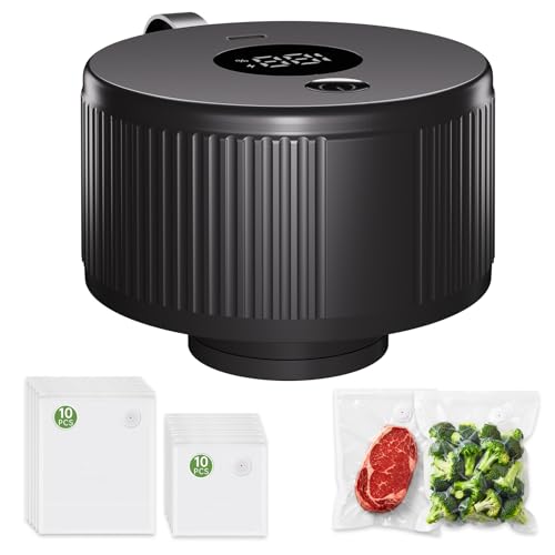 ACRXOH Electric Mason Jar Vacuum Sealer Kit (20 Bags)