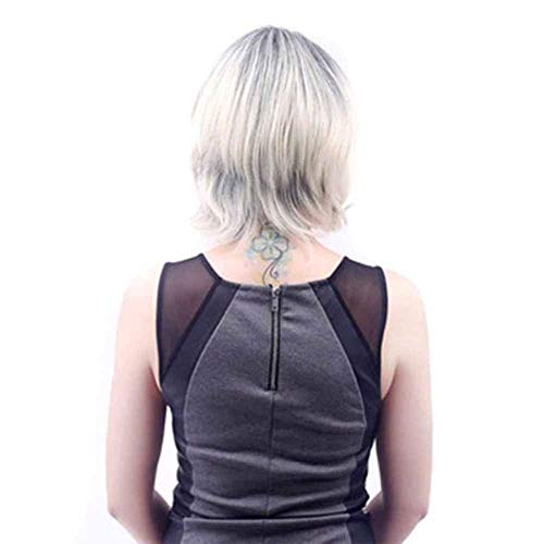 Perruque noire dégradé beige pour changer de style lors de vos soirées