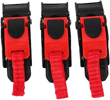 Boucle à Dégagement Rapide Pour Casque De Moto, 3 Pièces