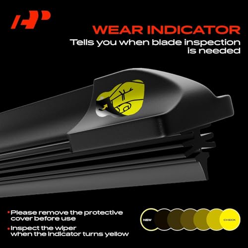 A-Premium 22" + 22" Windshield Wiper Blades Compatible with Ram 1500, 2500 by A-Premium - Used condition - Image 6