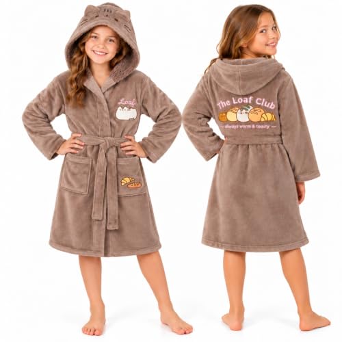 Get Trend Pusheen Dressing Gown for Girls & Teens 7-14 Years