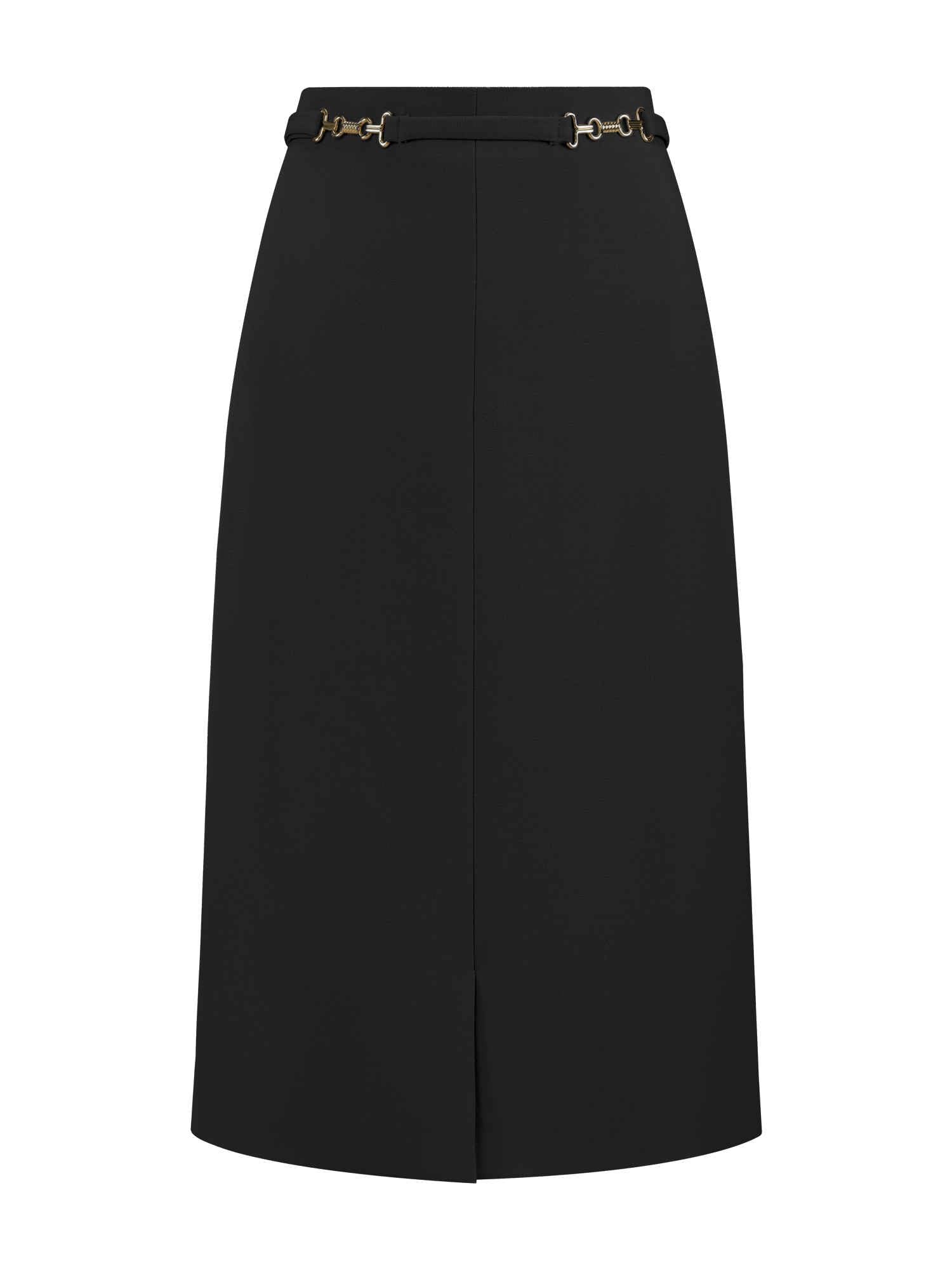 Womens Business Pencil Skirt High Waist 2025 Formal Work Knee Length Skirts