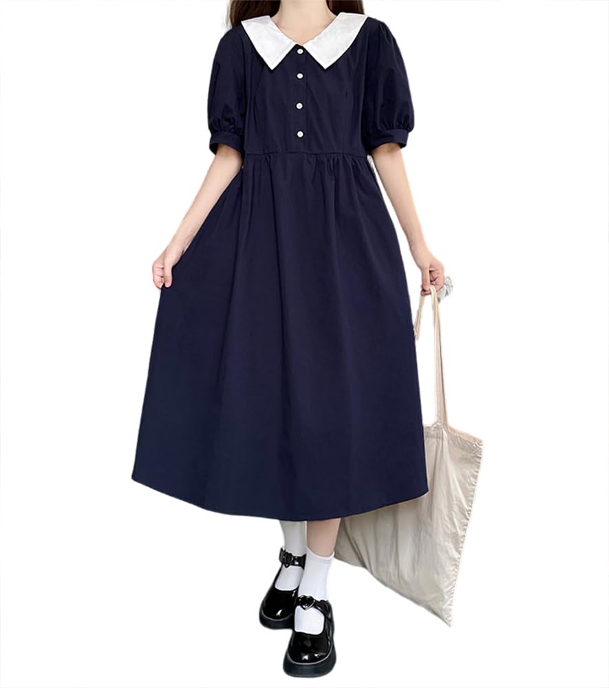 familiar 襟付き半袖ワンピース 夏素材 familiar 襟付き半袖ワンピース 夏素材 familiar（ファミリア） 半袖襟