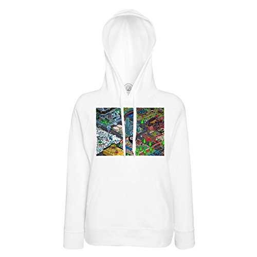 Sweat geek pixel art plage sweat-shirt à capuche imprimé rétro gaming rétro