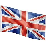 FLAGMASTER Flagge, 30 verschiedene Fahnen zur Wahl, Größe 120 cm x 80 cm, Großbritannien