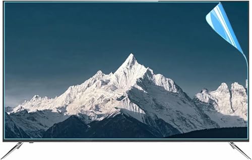 VYUJHNBG Filtro di Luce Blu del Protettore dello Schermo TV, Pannello di Pellicola Anti-Abbagliamento Anti-Luce Blu Anti-Protezione UV del Filtro per LCD TV Desktop, LED, OLED, 4K HDTV