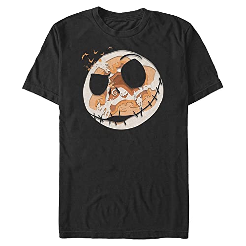 T-Shirt Halloween Disney Noir XXL pour Homme Coupe Grande