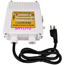 1.5Hp Submersible Deep Water Pump Control Box, 60uf 25A, Pumps Controller Box,Pump Accessories External Control Box for Deep Well Pump