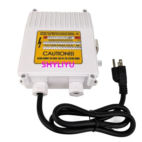 SHYLIYU 1.5HP Submersible Deep Water Pump Control Box