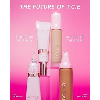 T.C.E This Covers Everything Super Coverage Serum Makeup with Peptides (Deep/Rich, One Size)