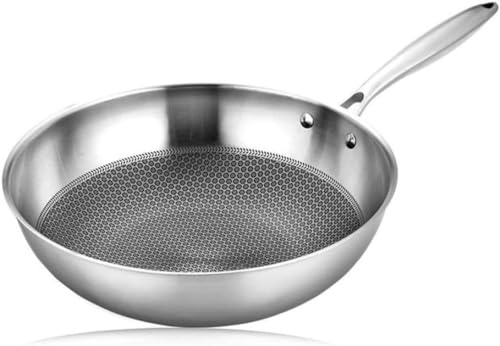 Wok antiadherente con tapa de vidrio 34 cm miniatura 2