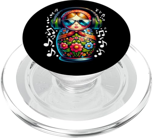 Matrioskas Rusas Música Rusia Matrioskas Rusas PopSockets PopGrip para MagSafe