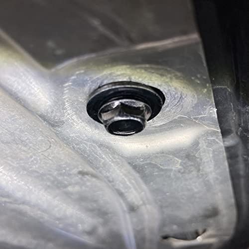 Urmecch 90Pcs Car Body Bolts & U-Nut Clips M6 Engine Under Cover Undertray Splash Shield Guard Bumper Fender Liner Push Retainer Fastener Rivet Clips, Black #TOP4