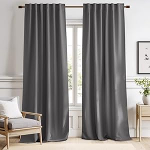 NICETOWN Light Reducing Curtain Panels Window...