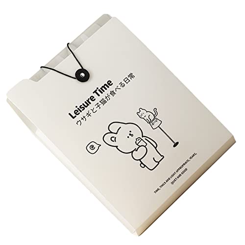 Organiseur de dossiers accordéon vertical et extensible pour le tri des cours étudiants
