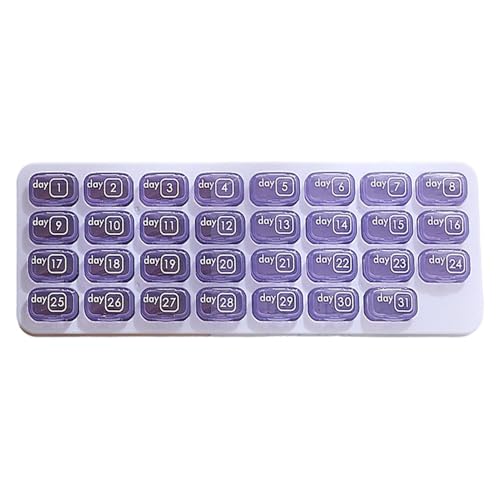 Étui de supplément portable pour rompre l'oubli des vitamines à la maison