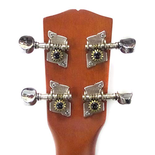 Kay Deluxe Koa Ukulélé soprano avec finition, frettes de nickel, Chrome Mécaniques - Les Beatles, Paul McCartney, John Lennon, RIngo Starr, George Harrison Kay Deluxe Koa Ukulélé soprano avec finition, frettes de nickel, Chrome Mécaniques – Image 5