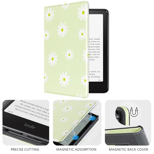 Image of CoBak Case with Stand for Ebook Readers - Durable PU Leather Cover with Auto Sleep Wake, Card Slot, Hand Strap Feature