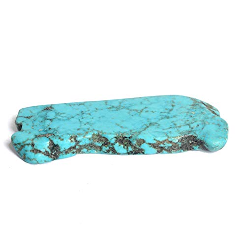 Top Grade Rough Blue Turquoise Slab Crystal 166.00 Ct Certified Natural Raw Untreated Raw Rare Loose Gemstone
