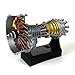 TR900 Turbofan Engine Model Aircraft Engine Kit Turbojet Engine Model Adult Gift Mechanical Science Education Toy As Shown