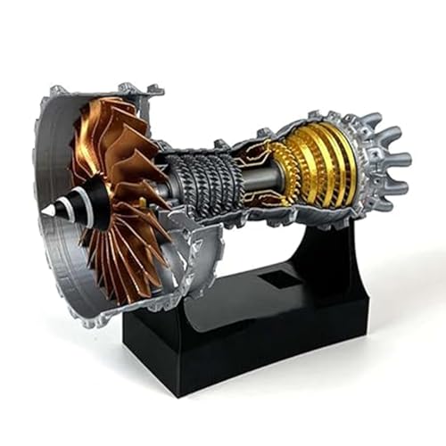 TR900 Turbofan Engine Model Aircraft Engine Kit Turbojet Engine Model Adult Gift Mechanical Science...