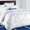 CottonHouse Bettdecke 220 x 240cm 4 Jahreszeiten Bettdecke, Mikrofaser Steppdecke, Weiche und Bequeme Ganzjahresdecke , Deal für Allergiker, Weiß