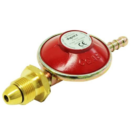 Dapetz ® Low Pressure Propane Gas Regulator 37mbar Suitable for Calor Flowgas 3.9 to 47 KG Bottles