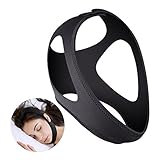 Stop Snoring the Most Effective Adjustable Anti Snoring Chin Strap Sleep Aid Device - Get the Restful Night you Deserve!