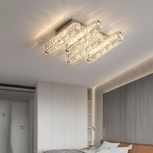 Plafonnier LED compatible salon à intensité variable pour éclairage sur mesure - 4