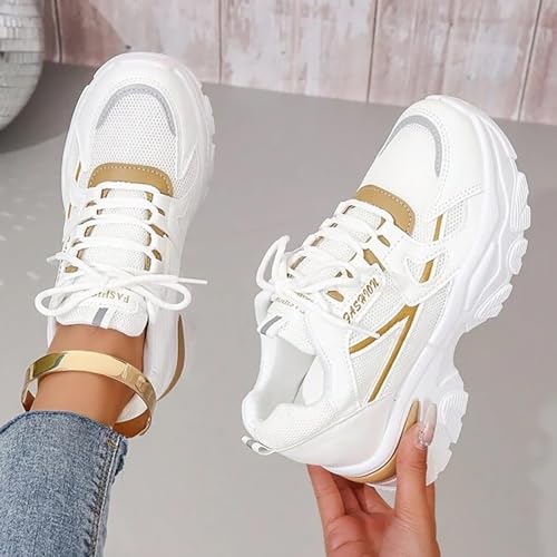 Weiße Sneaker Herren, Schuhe Herren 47, Schuh, Breite Füße, Sportschuhe 39, 45, Hallenschuhe F50, Wasserdichte Laufschuhe Diabetiker Tennisschuhe Glatte Sohle, Schwarz, Arbeits- & Berufsschuhe, Winter – Bild 5